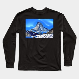 Matterhorn, Alps Long Sleeve T-Shirt